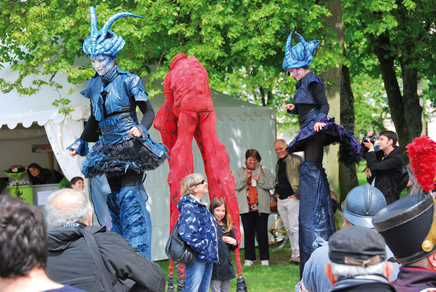 Créatures échassiers ©Ville d'Epinal - Imaginales 2013