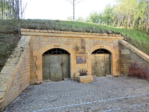 Entrée de la Casemate ACaserne II du fort de Queuleu (Photo Pascal Legros, Association du fort de Metz-Queuleu)