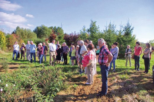 visite instructive pépinière Rougieux