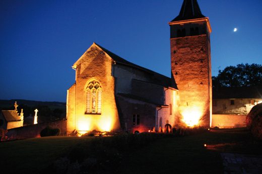 église nuit