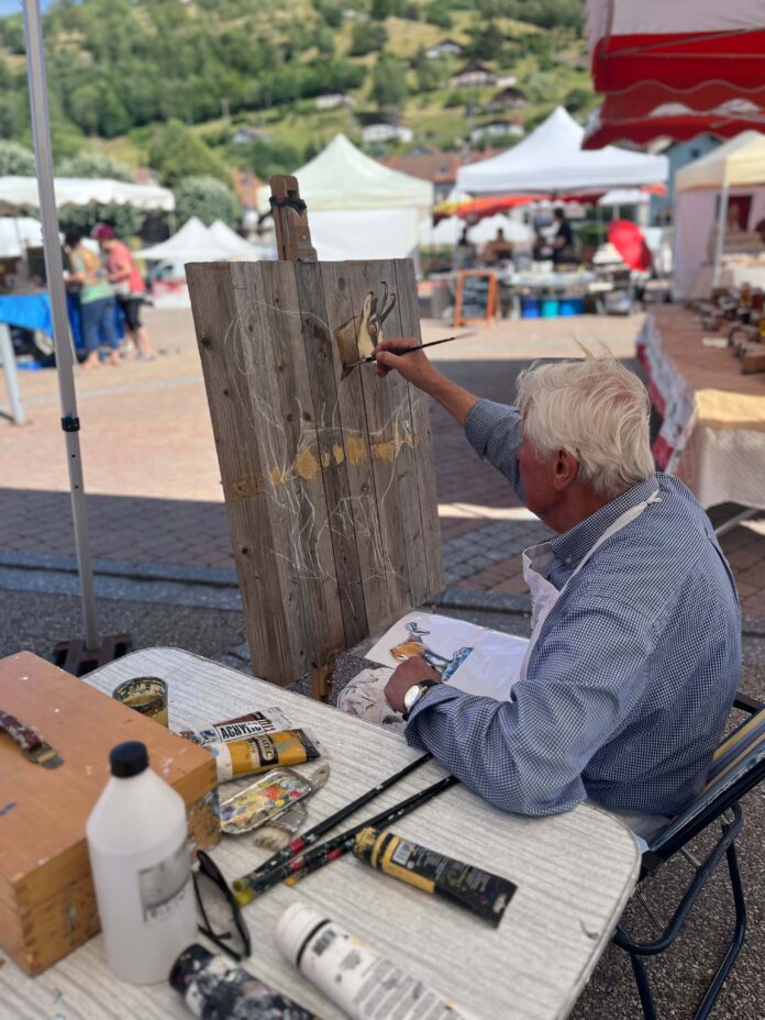 Marché d'été © Mairie de La Bresse