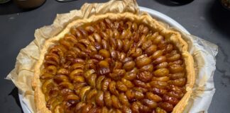 Tarte aux mirabelles